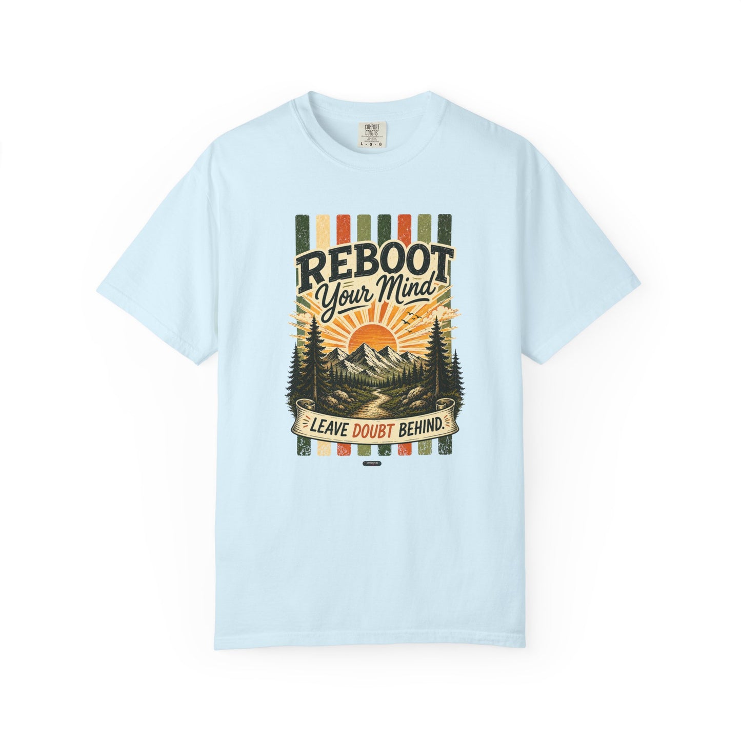 HUMANWARE : REEBOOT Your Mind. Retro Nature T-Shirt