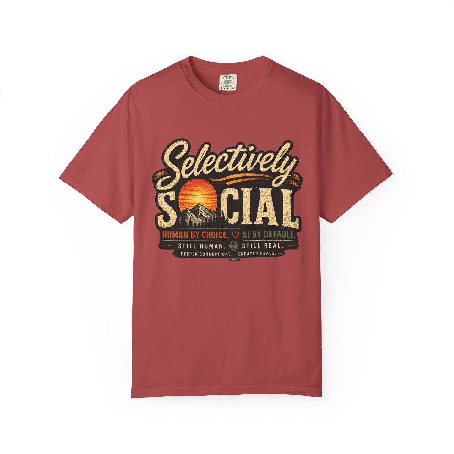 Selectively Social — Vintage Introvert T-Shirt