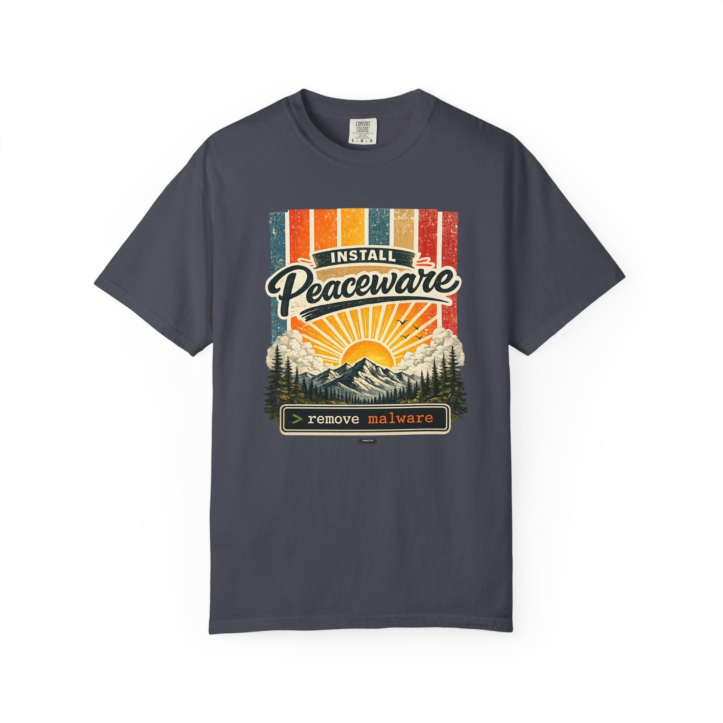 HUMANWARE : Install Peaceware Retro Nature T-Shirt