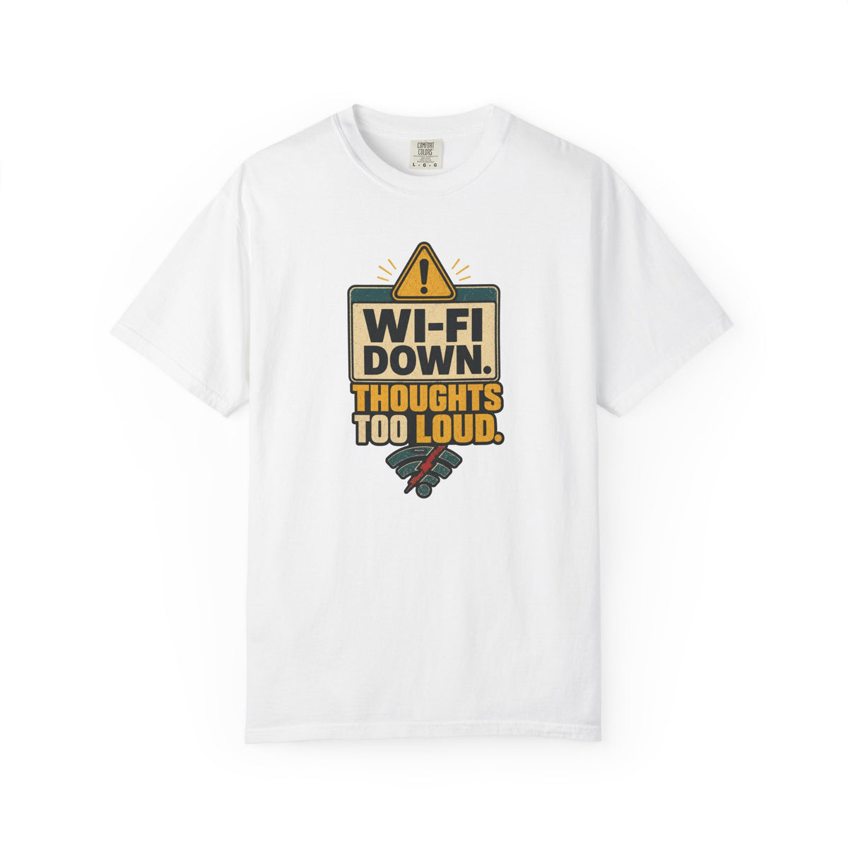 Wi‑Fi Down Funny Internet Error Graphic Tee