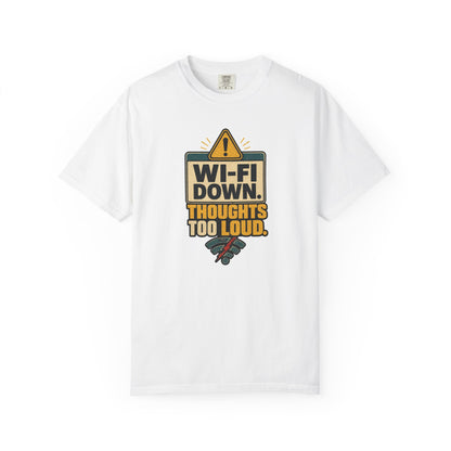 Wi‑Fi Down Funny Internet Error Graphic Tee