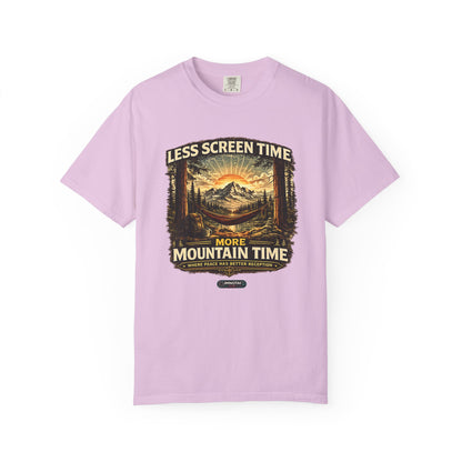 Mountain: Less Screen Time, More Mountain Time T-Shirt