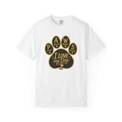 PAWS: Proud Animal Walking Society T-Shirt