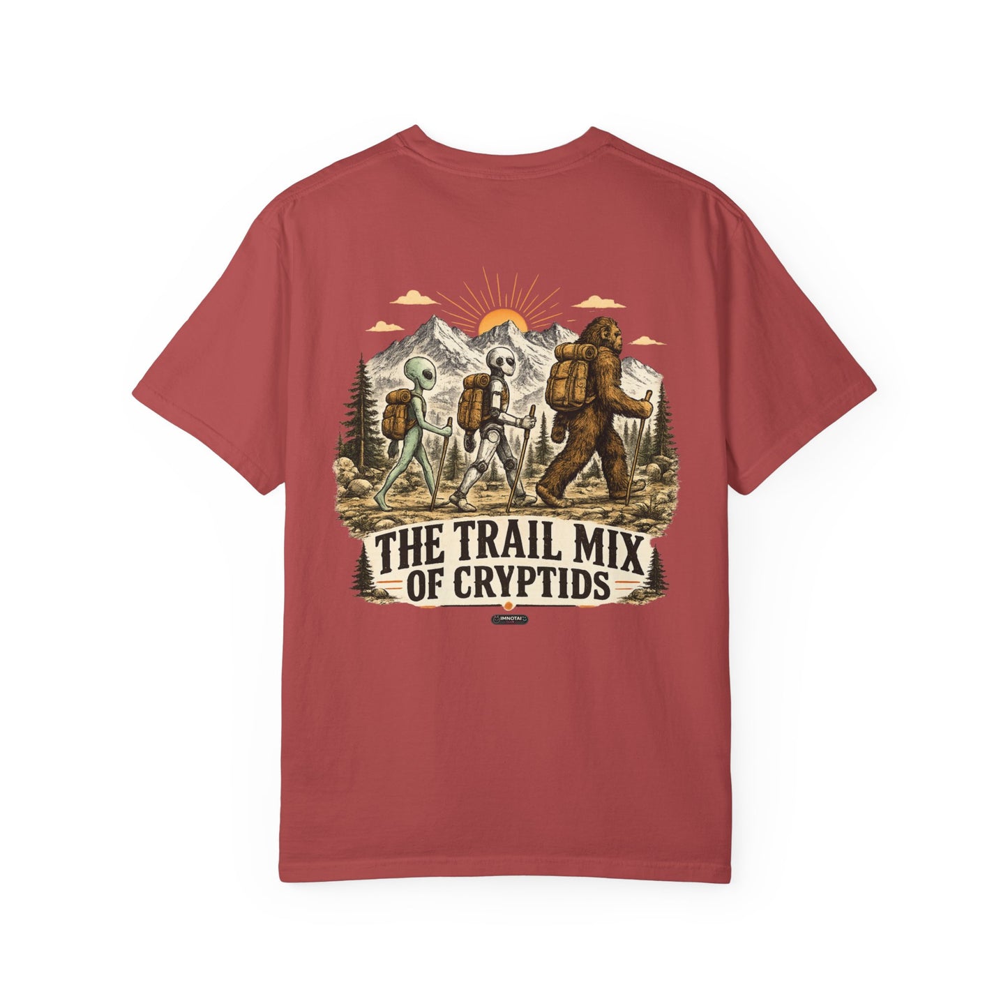 The Trail Mix of Cryptids Hiking T-Shirt
