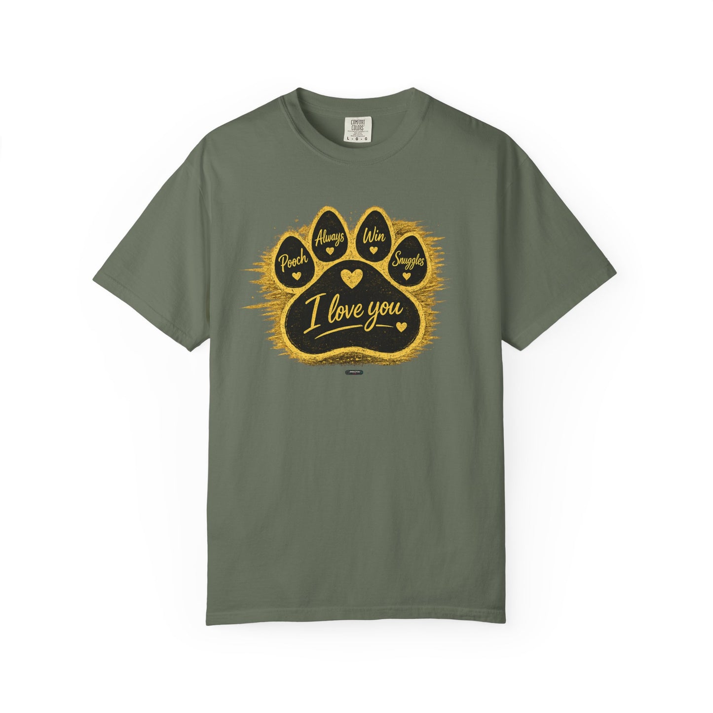 PAWS: Pooch Always Win Snuggles T-Shirt