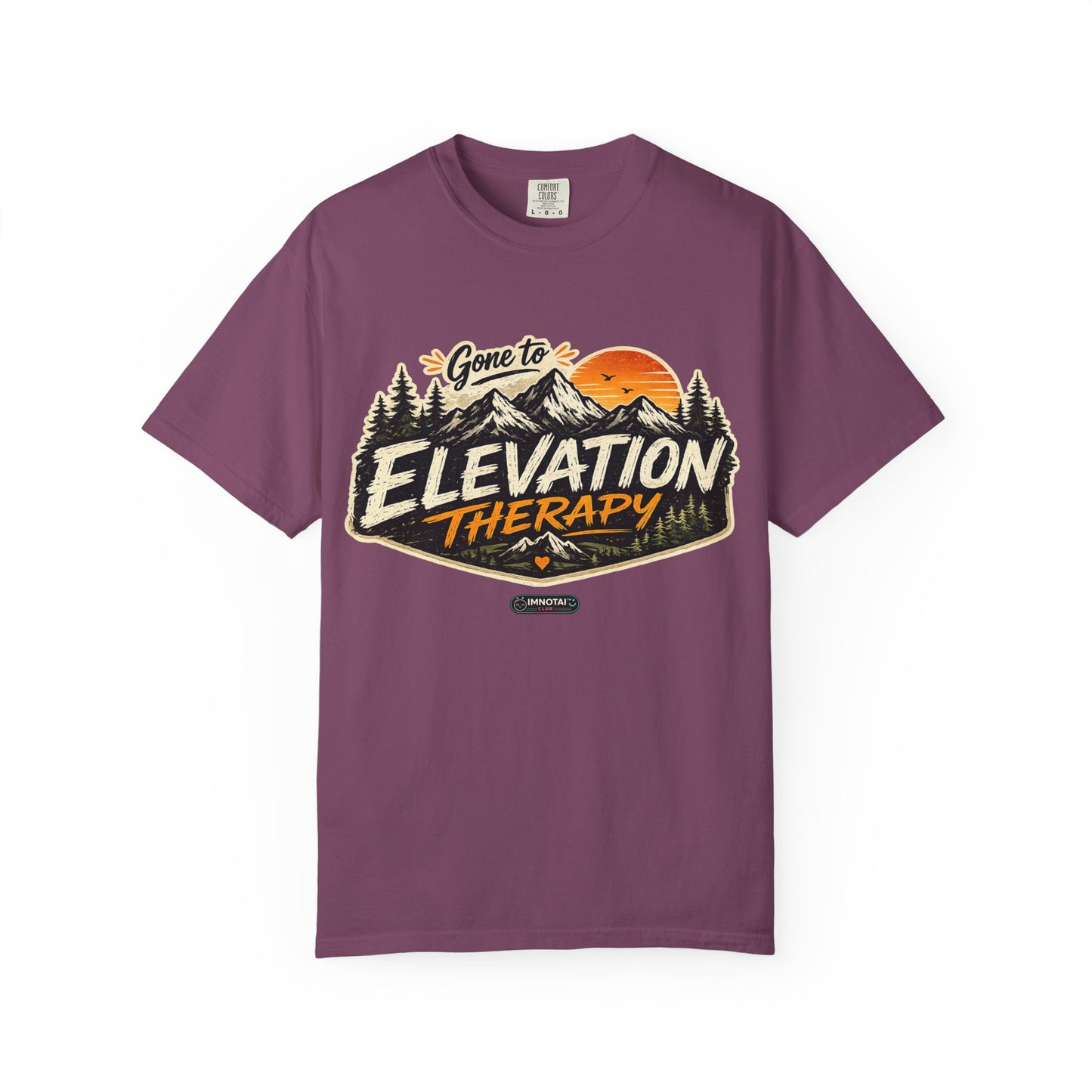 Mountain: Gone To  Elevation Therapy T-Shirt