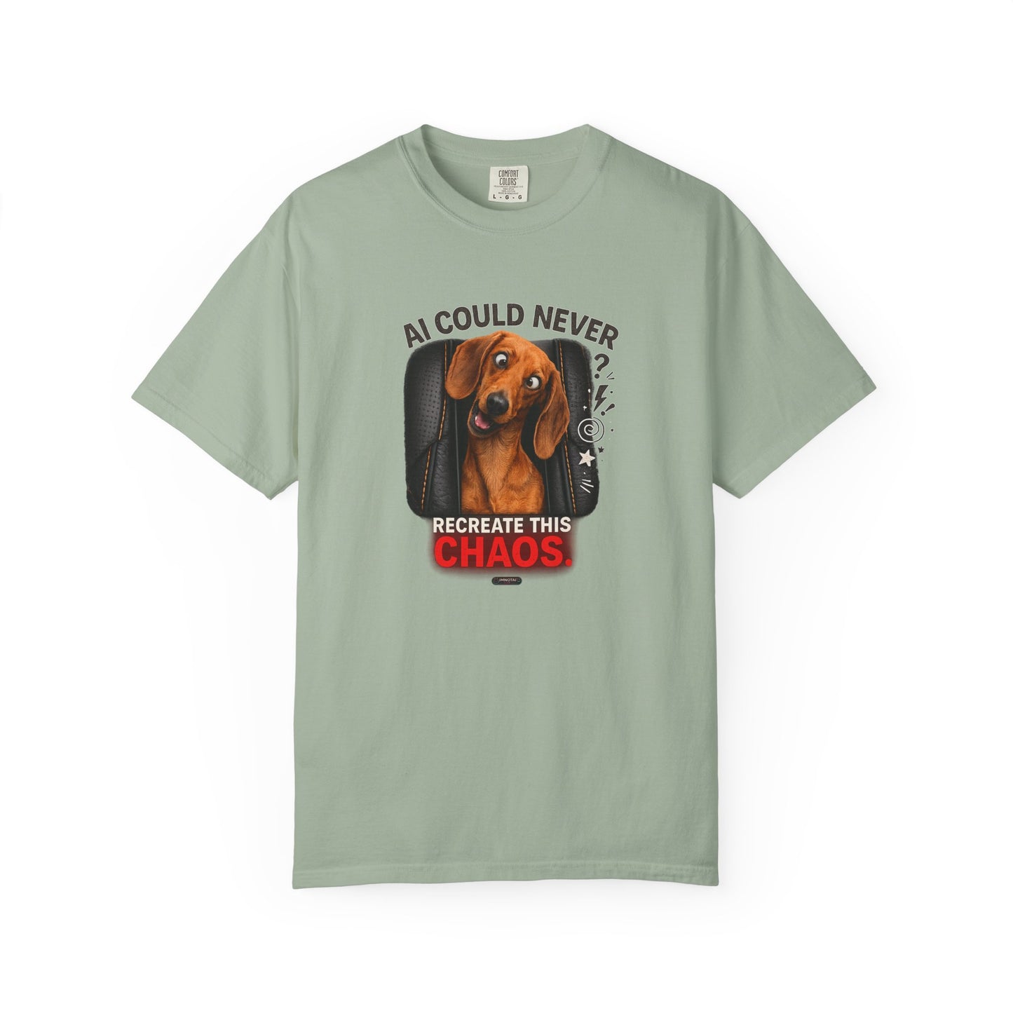 DOG Dachshund: AI Could Never Recreate This Chaos T-Shirt