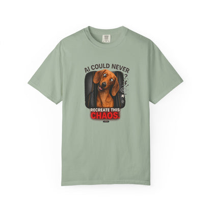 DOG Dachshund: AI Could Never Recreate This Chaos T-Shirt
