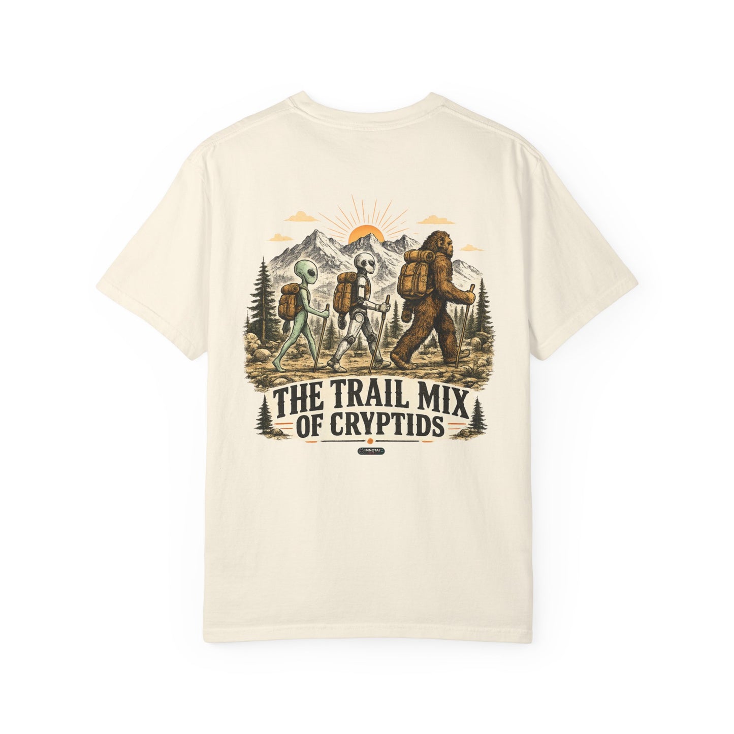 The Trail Mix of Cryptids Hiking T-Shirt