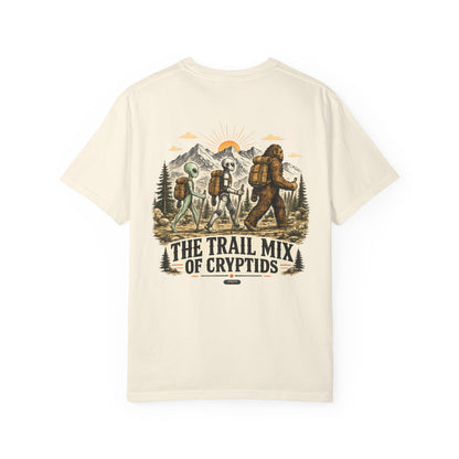 The Trail Mix of Cryptids Hiking T-Shirt