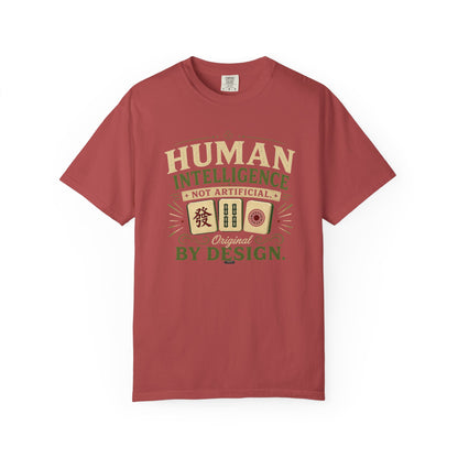 MAHJONG: Human Intelligence Tiles T-Shirt