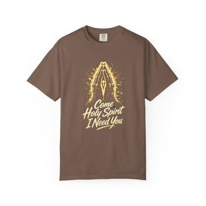 DigitalDivine: Come Holy Spirit I Need You Religious Tee