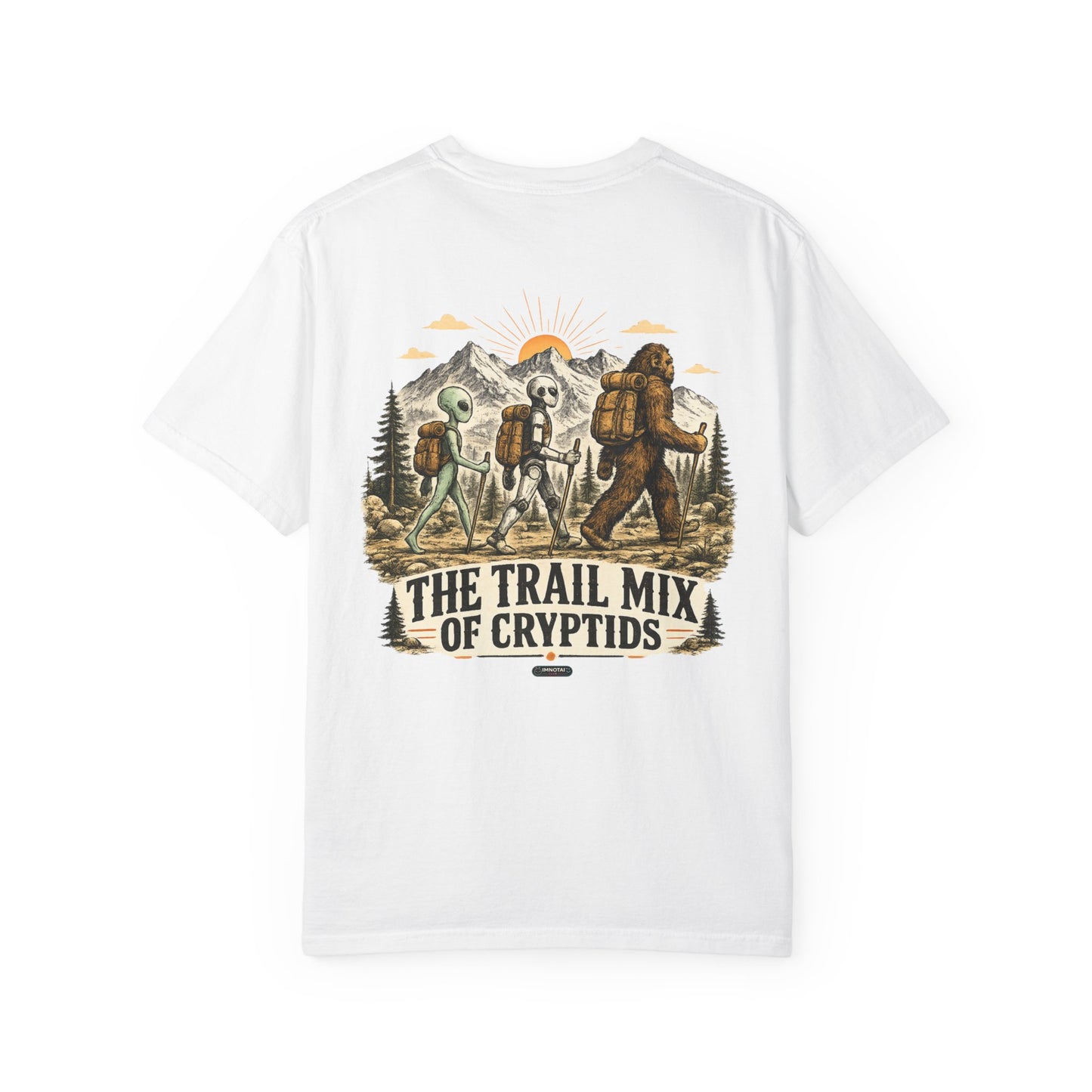 The Trail Mix of Cryptids Hiking T-Shirt