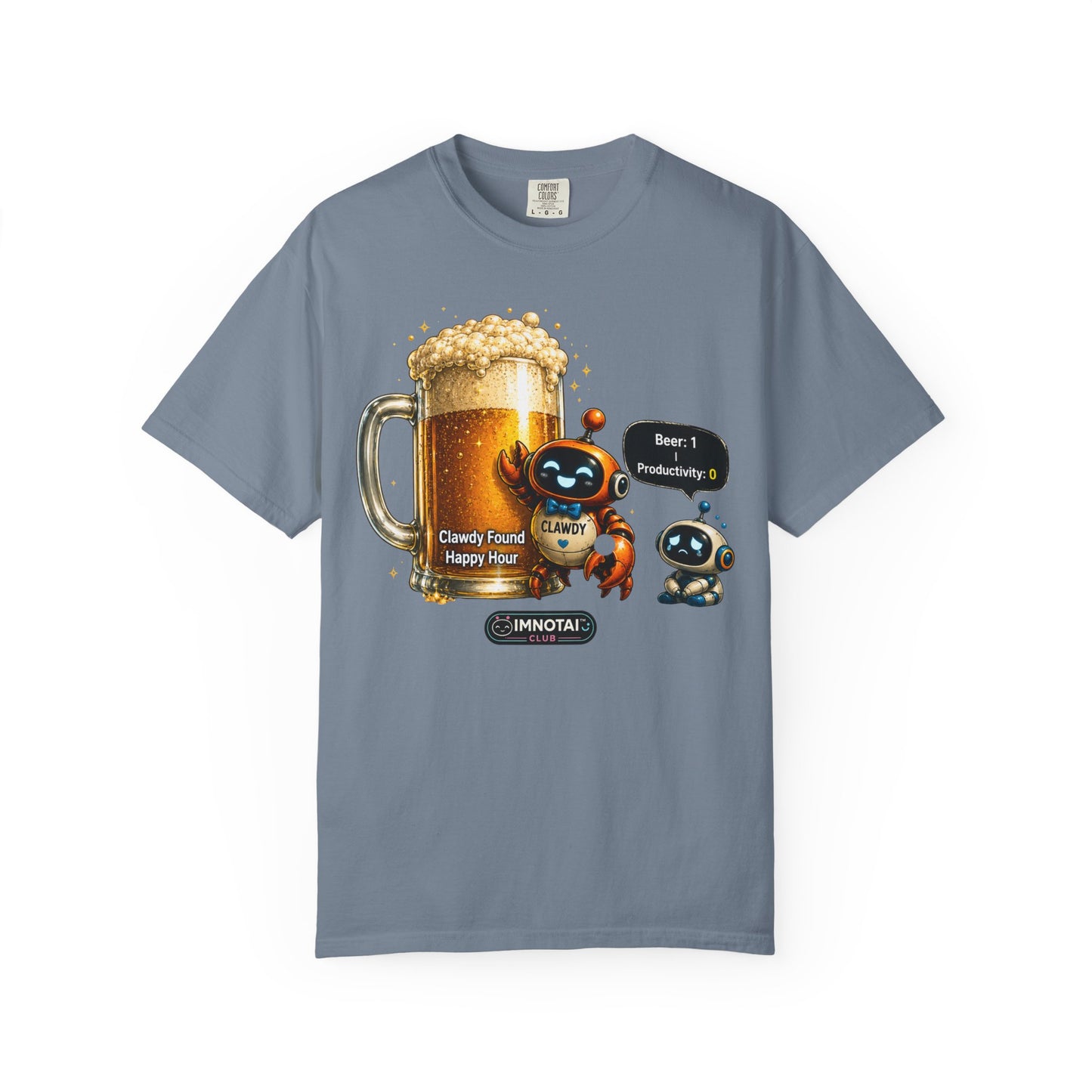 Clawdy Found Happy Hour T-Shirt