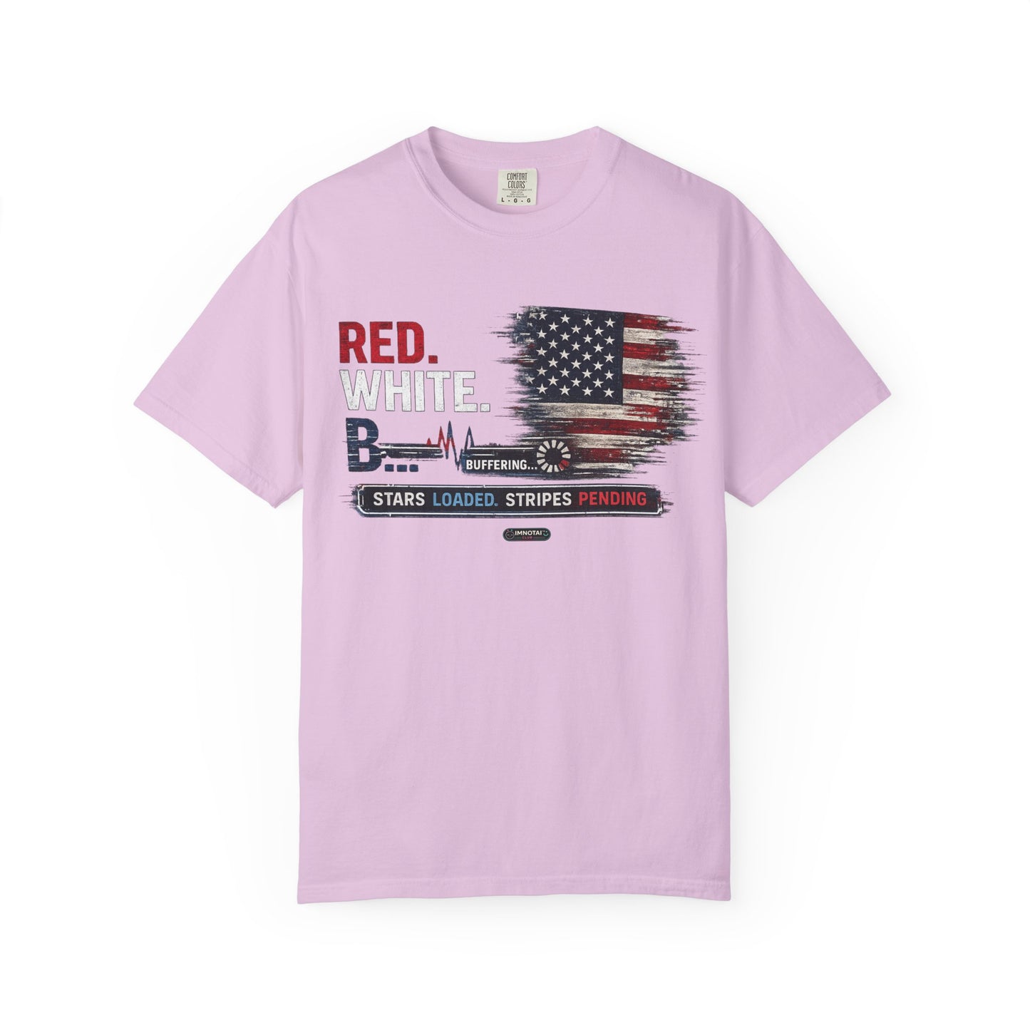 USA Distressed American Flag - Buffering