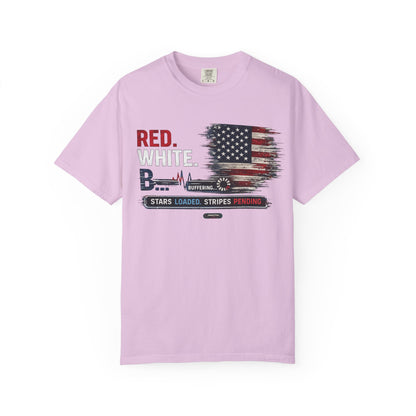 USA Distressed American Flag - Buffering