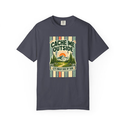 HUMANWARE : CACHE ME OUTSIDE  Retro Nature T-Shirt