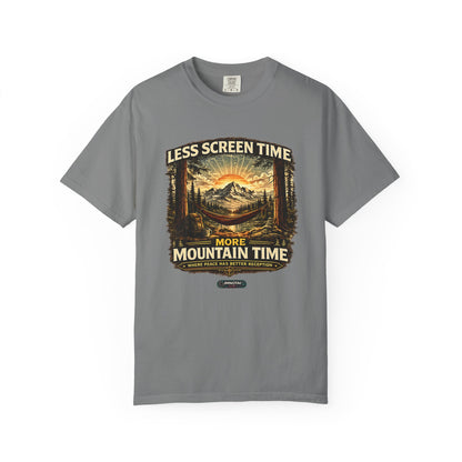 Mountain: Less Screen Time, More Mountain Time T-Shirt