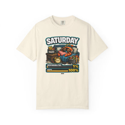 SATURDAY: Responsibilities 1%, NAP 100%