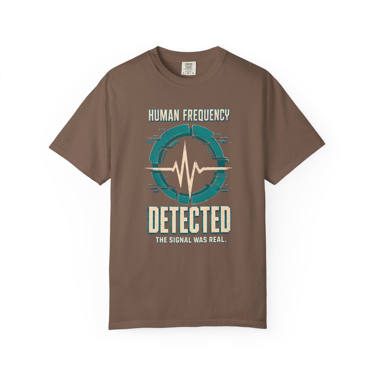 MUSIC: Human Frequency Detected" Graphic Tee