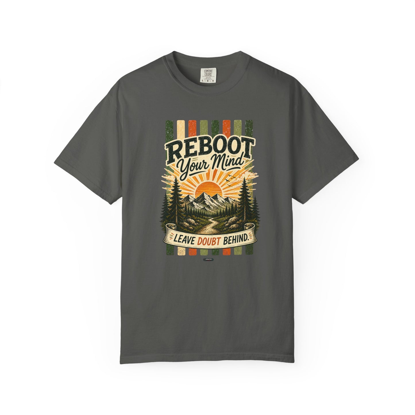 HUMANWARE : REEBOOT Your Mind. Retro Nature T-Shirt