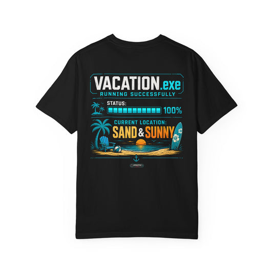 Vacation.exe Sand & Sunny Beach T-Shirt