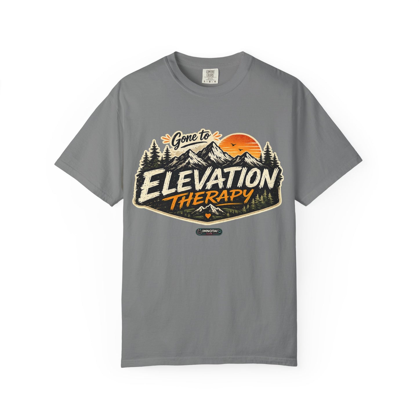 Mountain: Gone To  Elevation Therapy T-Shirt