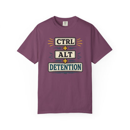 BTS: CTRL + ALT+ DETENTION - Graphic Tee (Teacher / Parent Humor)