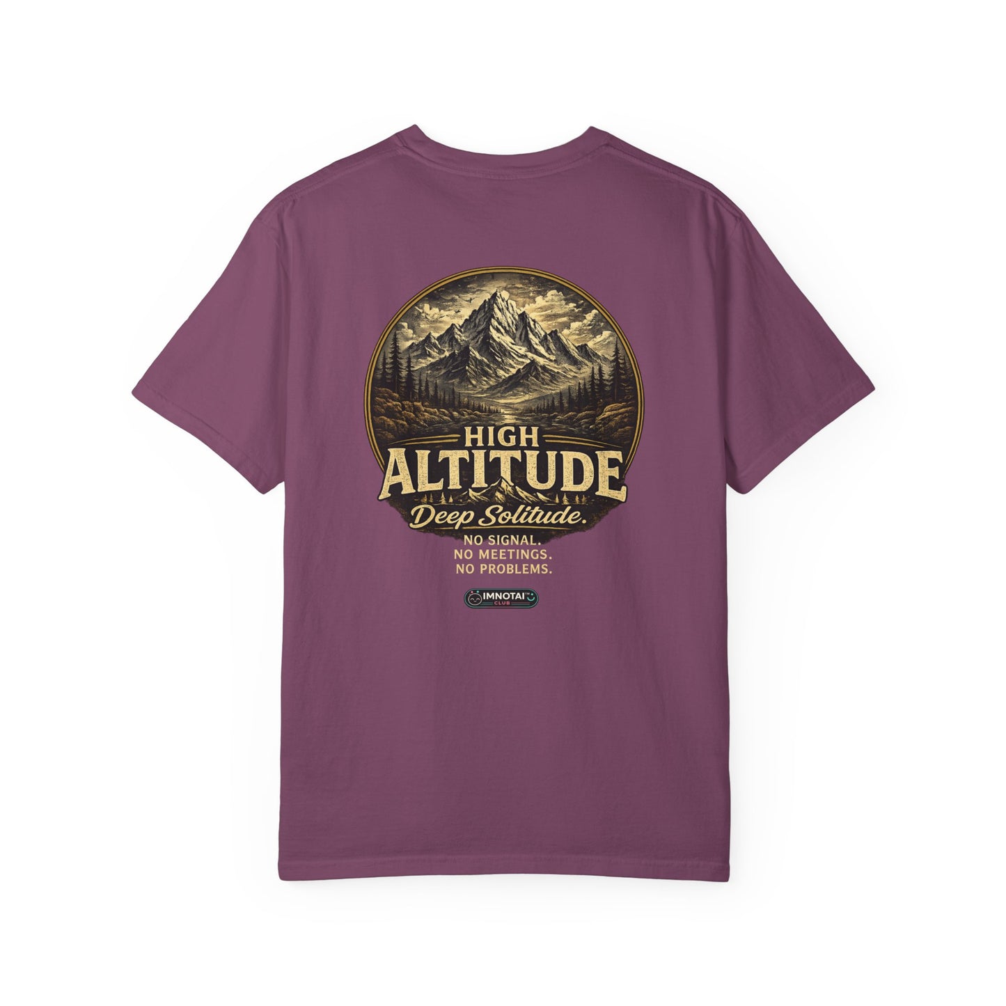 Mountain: High Altitude Deep Solitude T-Shirt