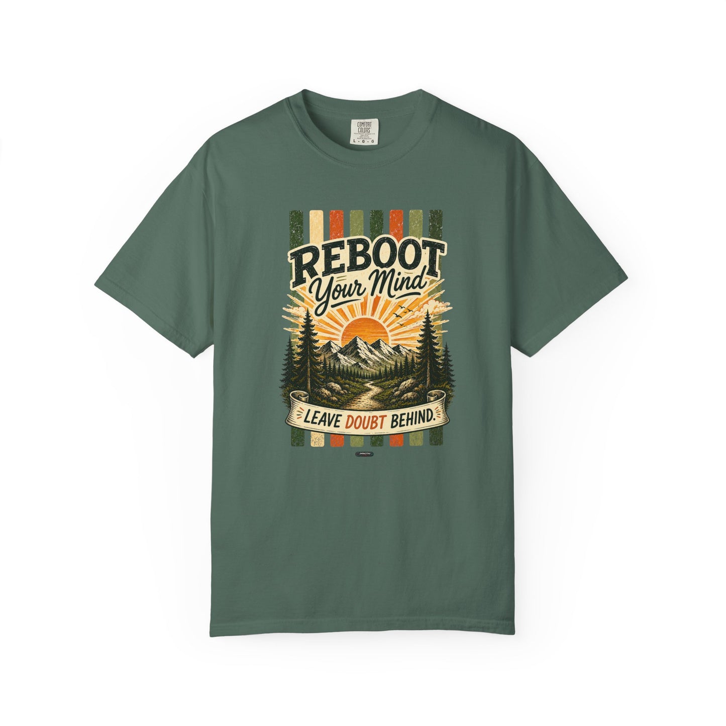 HUMANWARE : REEBOOT Your Mind. Retro Nature T-Shirt
