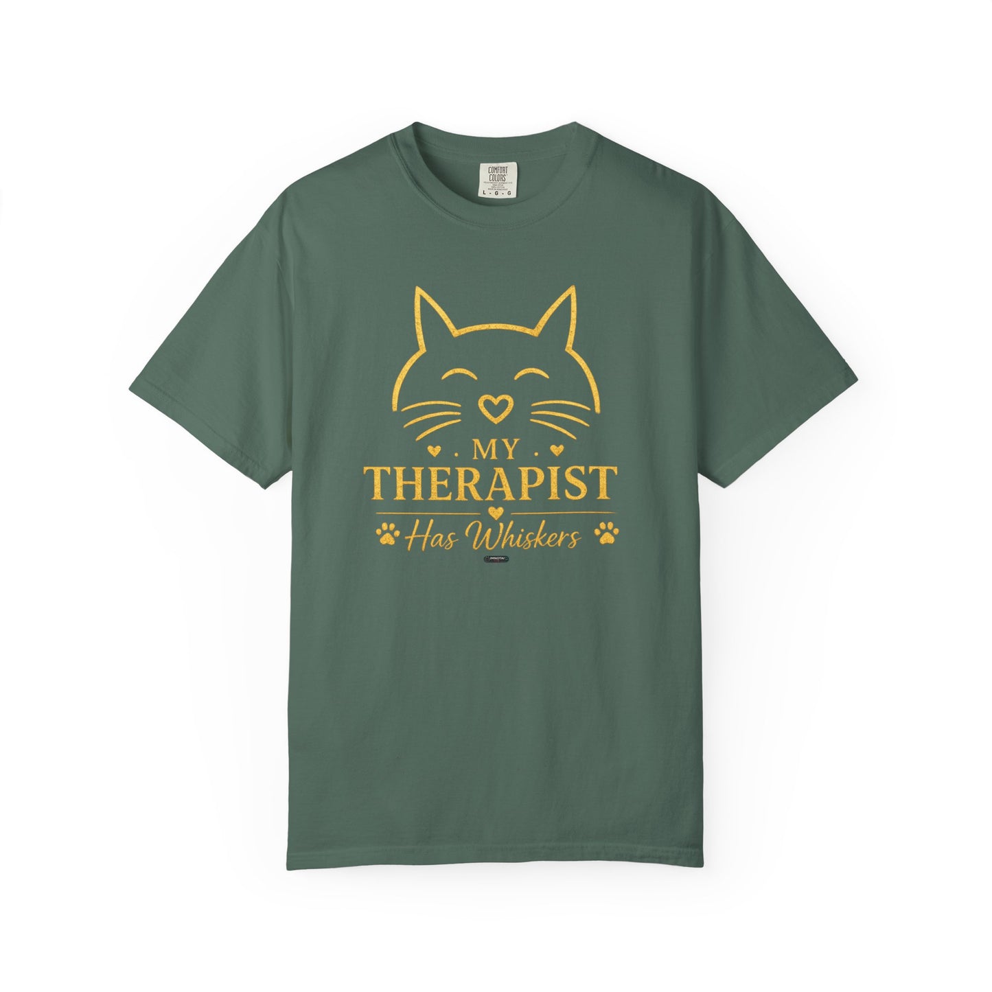 CAT My Therapist Has Whiskers T-Shirt