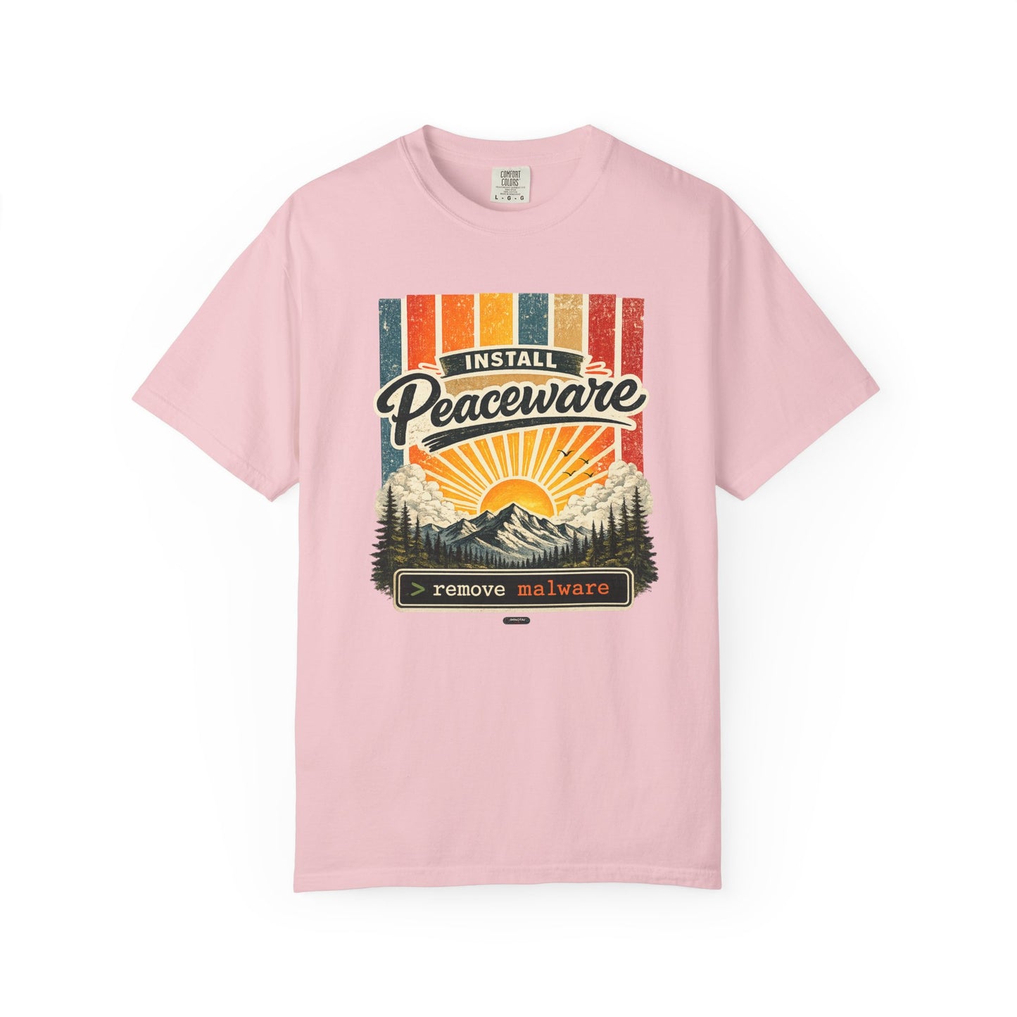 HUMANWARE : Install Peaceware Retro Nature T-Shirt