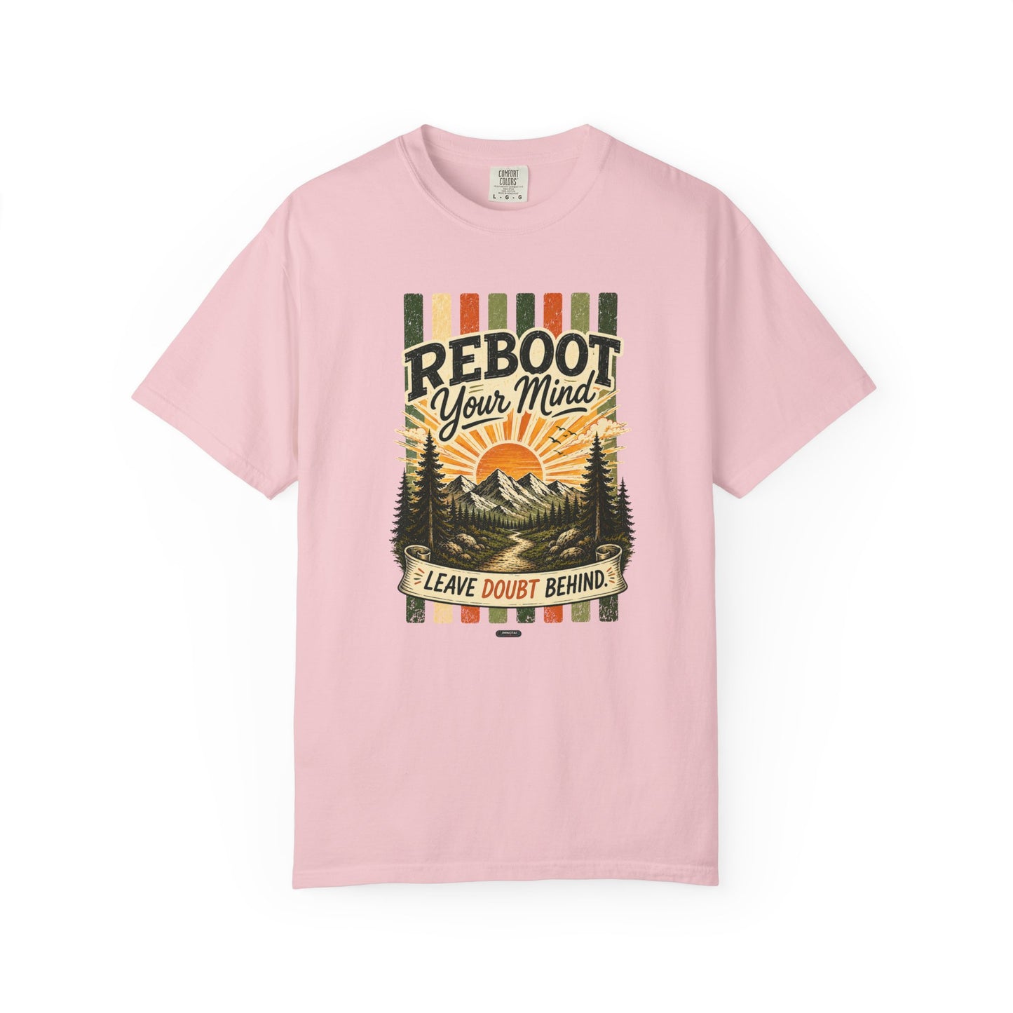 HUMANWARE : REEBOOT Your Mind. Retro Nature T-Shirt