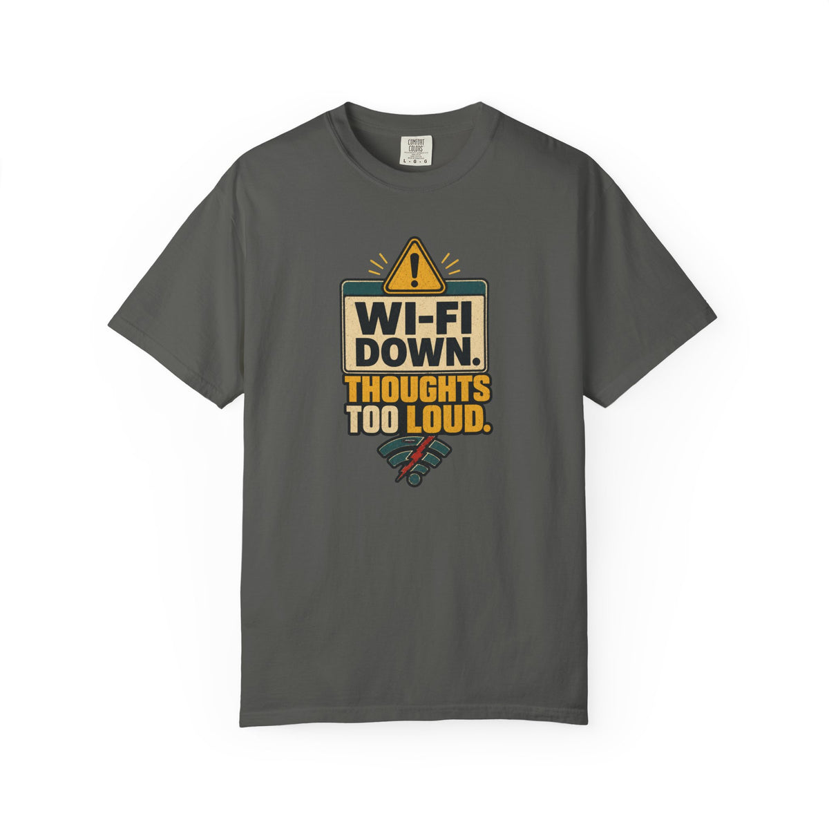 Wi‑Fi Down Funny Internet Error Graphic Tee