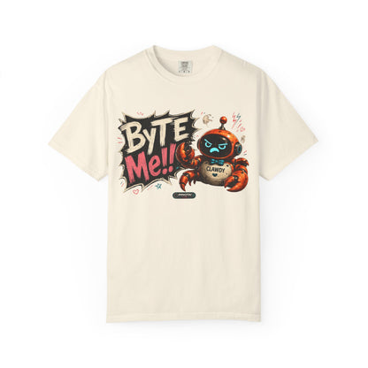 Clawdy "Byte Me" Graphic T-Shirt