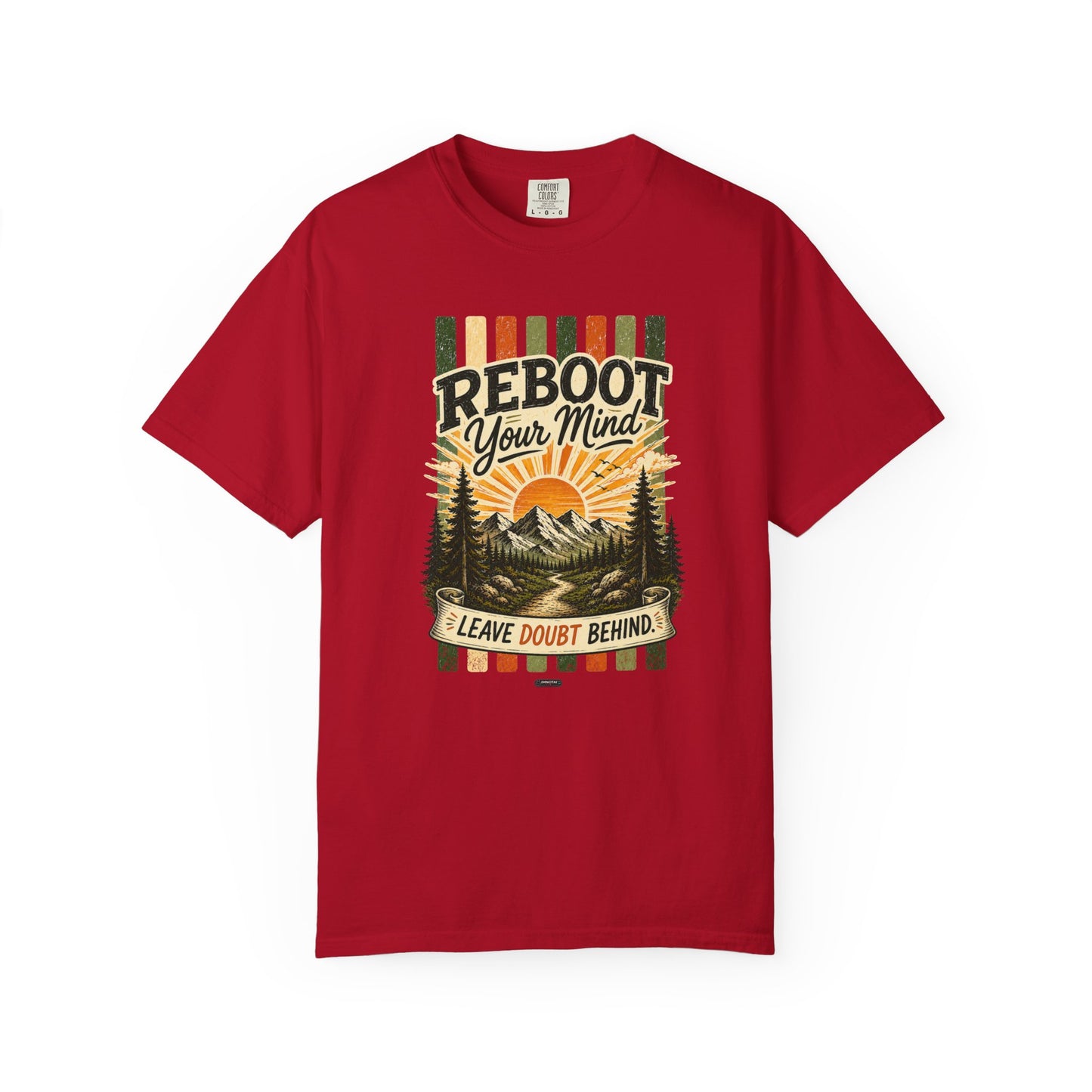 HUMANWARE : REEBOOT Your Mind. Retro Nature T-Shirt
