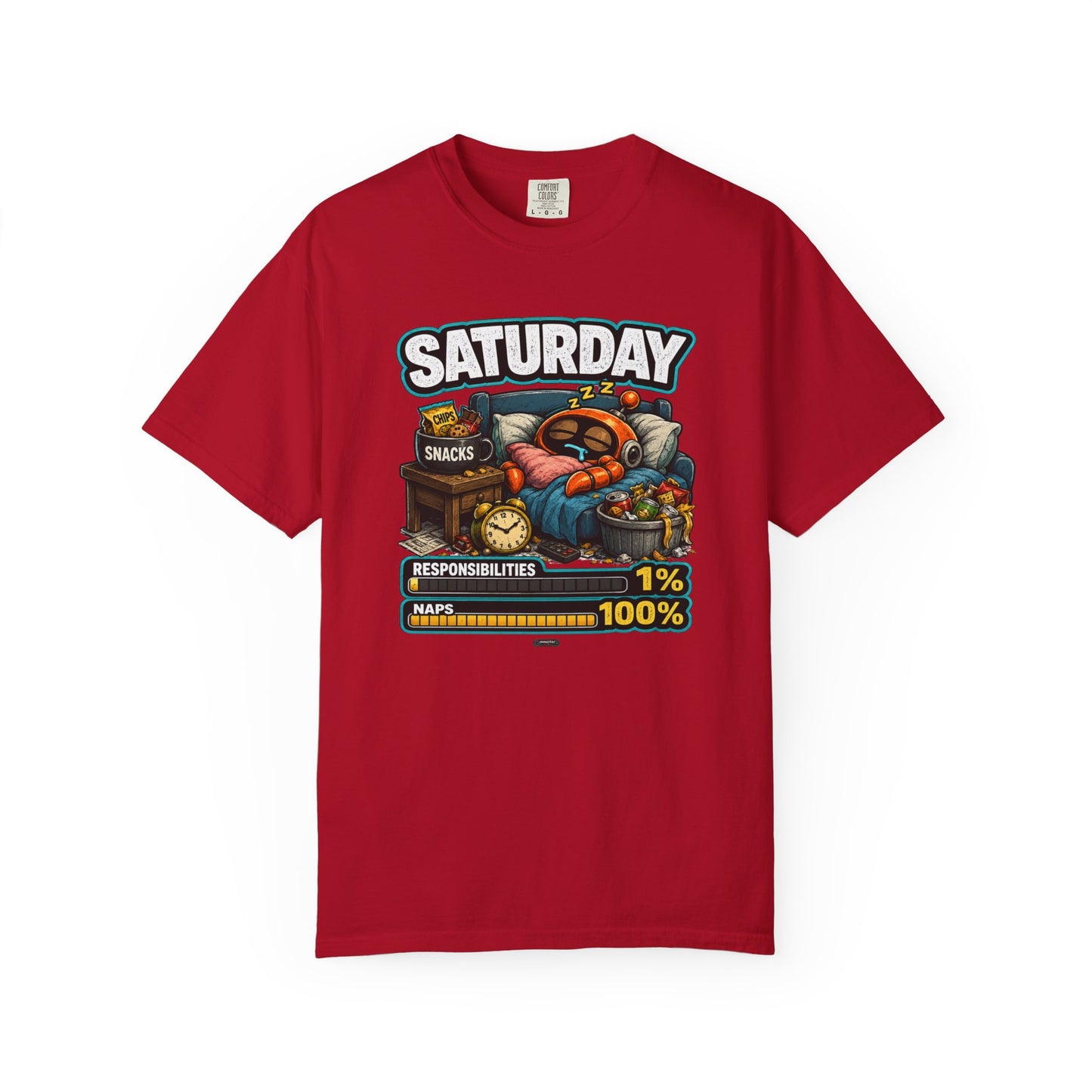 SATURDAY: Responsibilities 1%, NAP 100%