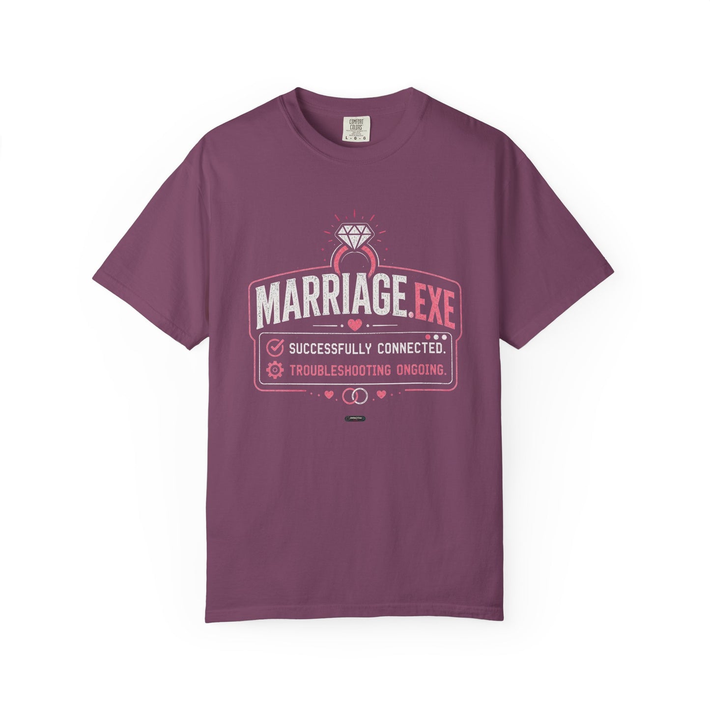 Marriage.exe Wedding Tee (Troubleshooting: Ongoing)