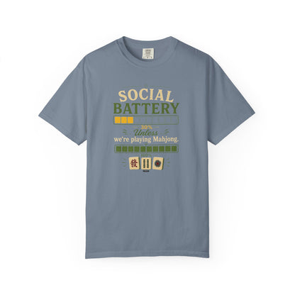MAHJONG: Social Battery 30% T-Shirt