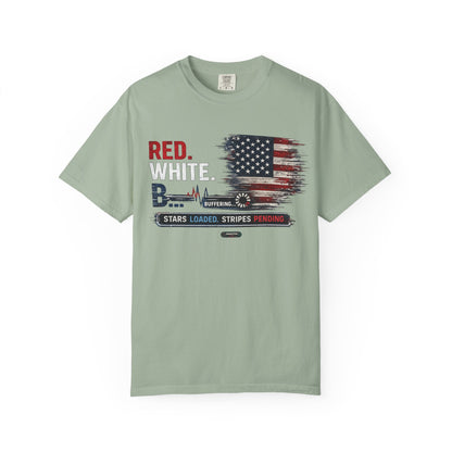 USA Distressed American Flag - Buffering