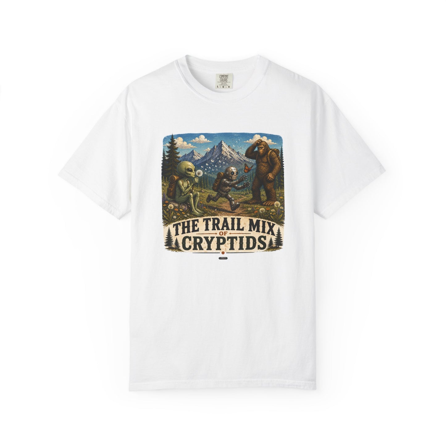 The Trail Mix of Cryptids — Chasing Butterfly T-Shirt