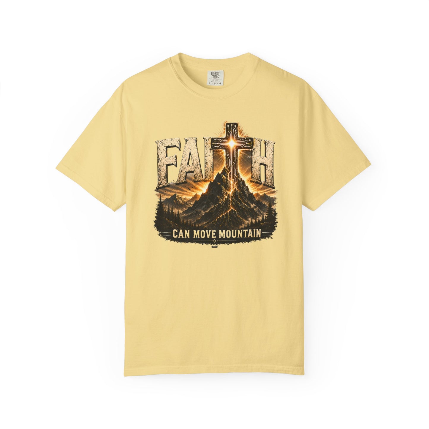 DigitalDivine: FAITH Can Move Mountains T-Shirt