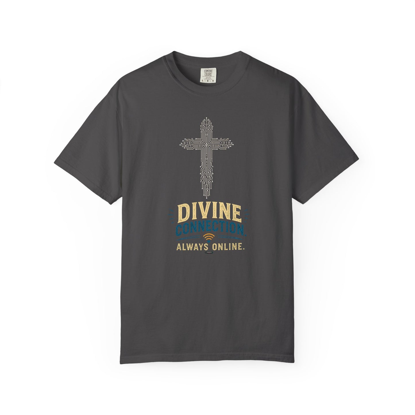 DigitalDivine: Devine Connection. Always On— Cross Faith Graphic Tee