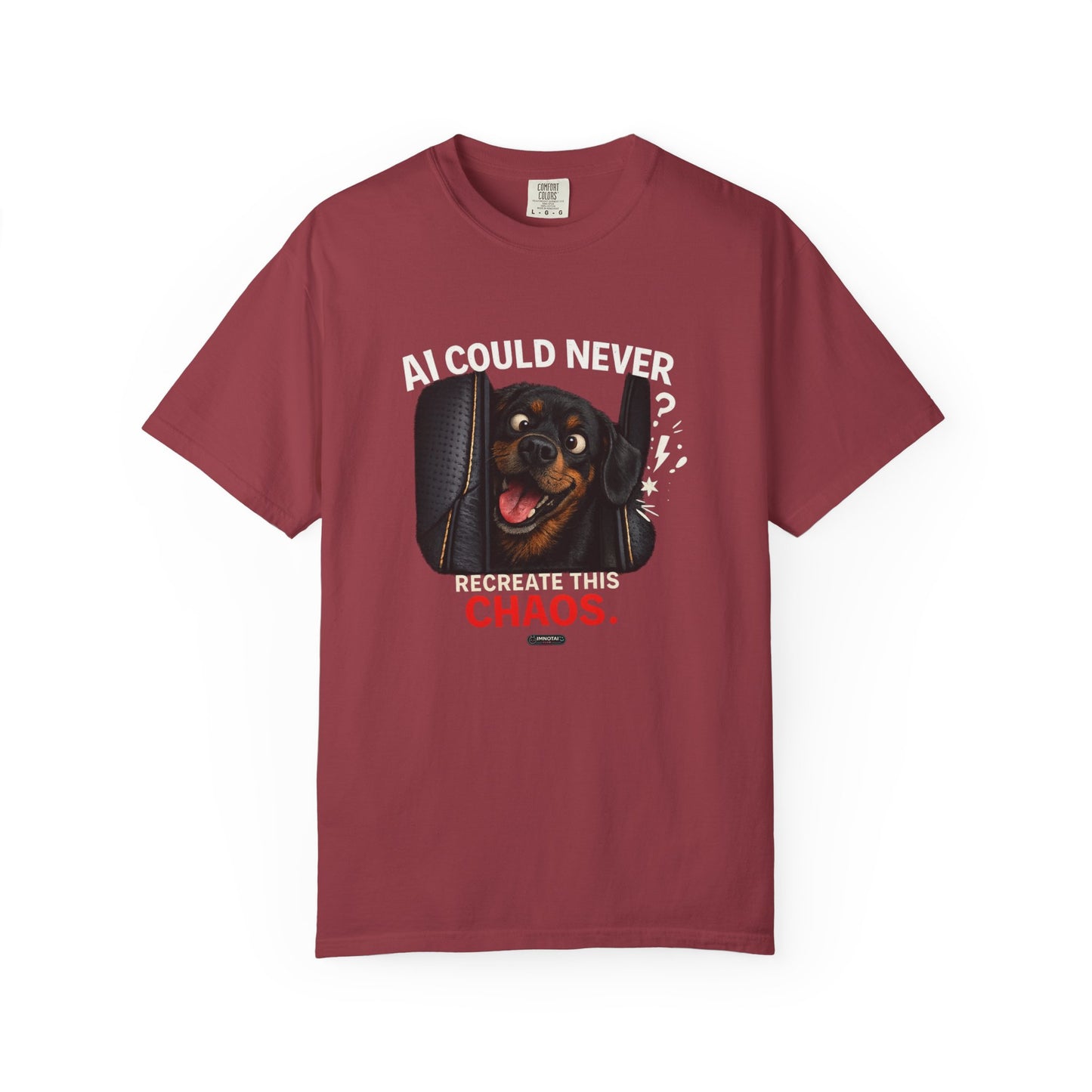 DOG Rottweiler: AI Could Never Recreate This Chaos T-Shirt
