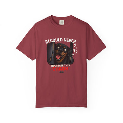 DOG Rottweiler: AI Could Never Recreate This Chaos T-Shirt