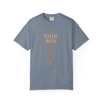 DigitalDivine: FAITH On Every Bead Religious Tee