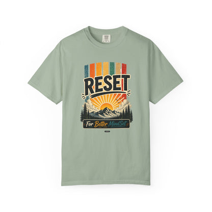HUMANWARE : RESET For Better Mindset. Retro Nature T-Shirt