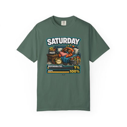 SATURDAY: Responsibilities 1%, NAP 100%