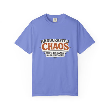 Handcrafted Chaos T-Shirt — Funny Organic 0% Predictable Graphic Tee