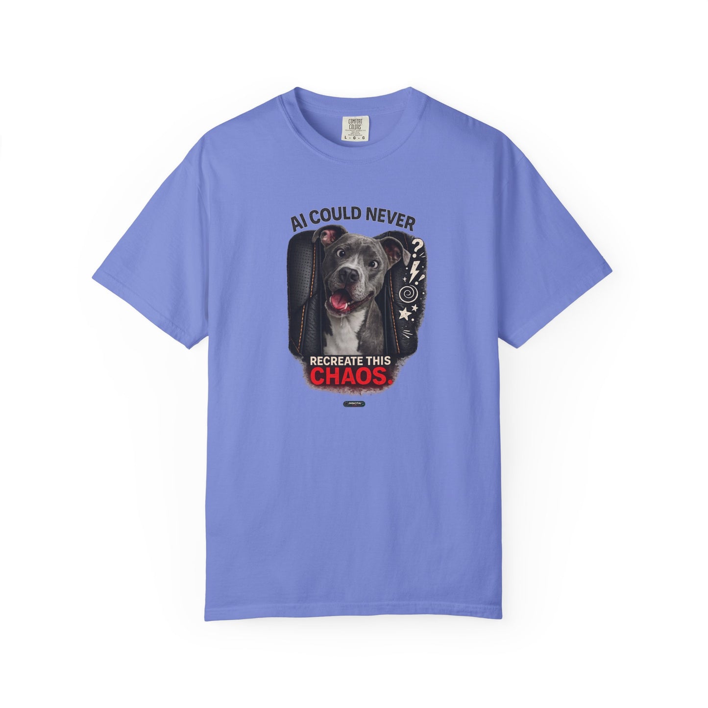 DOG Pitbull: AI Could Never Recreate This Chaos T-Shirt
